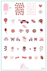 Love Bug (CjSV-43) - Clear Jelly Stamping Plate